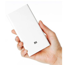 Білий Павербанк Power Bank Xiaomi MI 20000 mAh зовнішній акумулятор, повербанк 20000mAh Ксіомі, індикатор заряду /(N24)