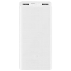 Зовнішній акумулятор Xiaomi Power Bank 3 20000mAh 2USB + Type-C + MicroUSB (PLM18ZM), White