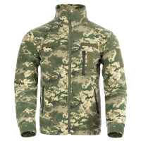 Флісовий светр UA Pixel ММ14 з високим коміром